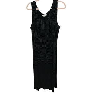 Vintage Y2K Ronni Nicole II Slinky Polka Dot Art Deco Sundress 18 Pretty Woman